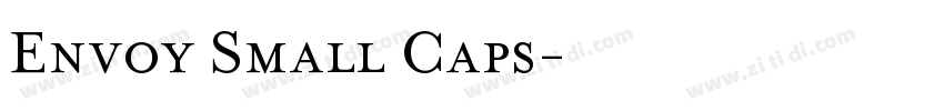 Envoy Small Caps字体转换